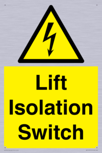 Lift Isolation Switch